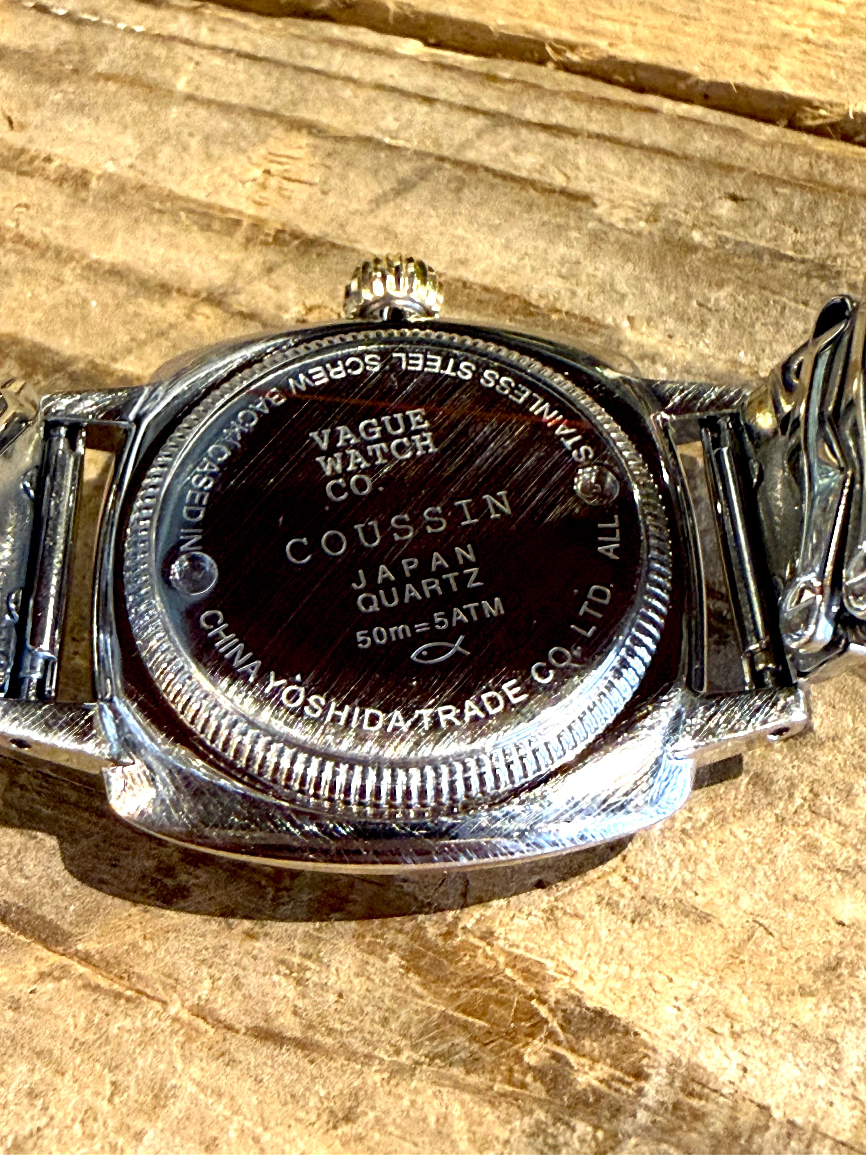 VAGUE WATCH CO. / COUSSIN early extension(MEN)』ウォッチ | RUBBER DUCK