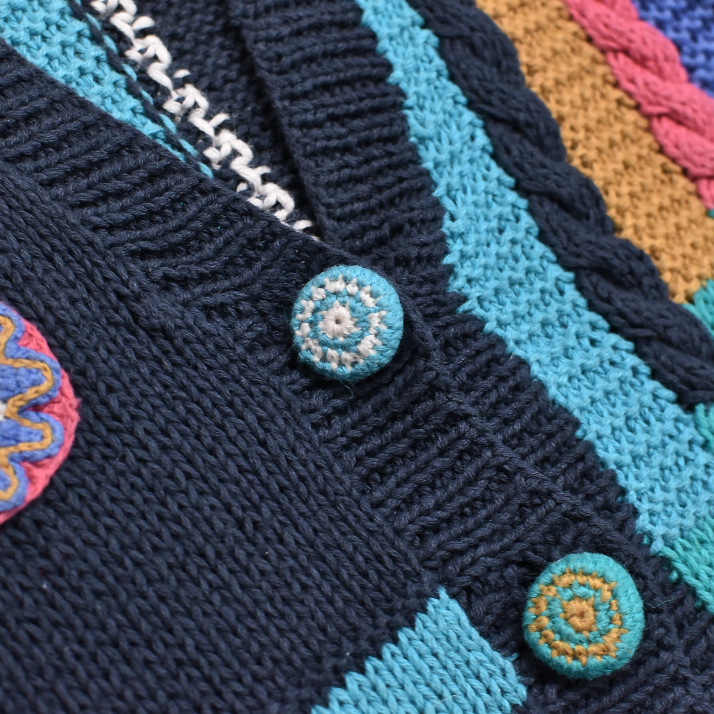90s~ I・V・Y hand made cardigan | 古着屋 grin days memory 90s~ I・V・Y hand made cardigan | 古着屋 grin days memory