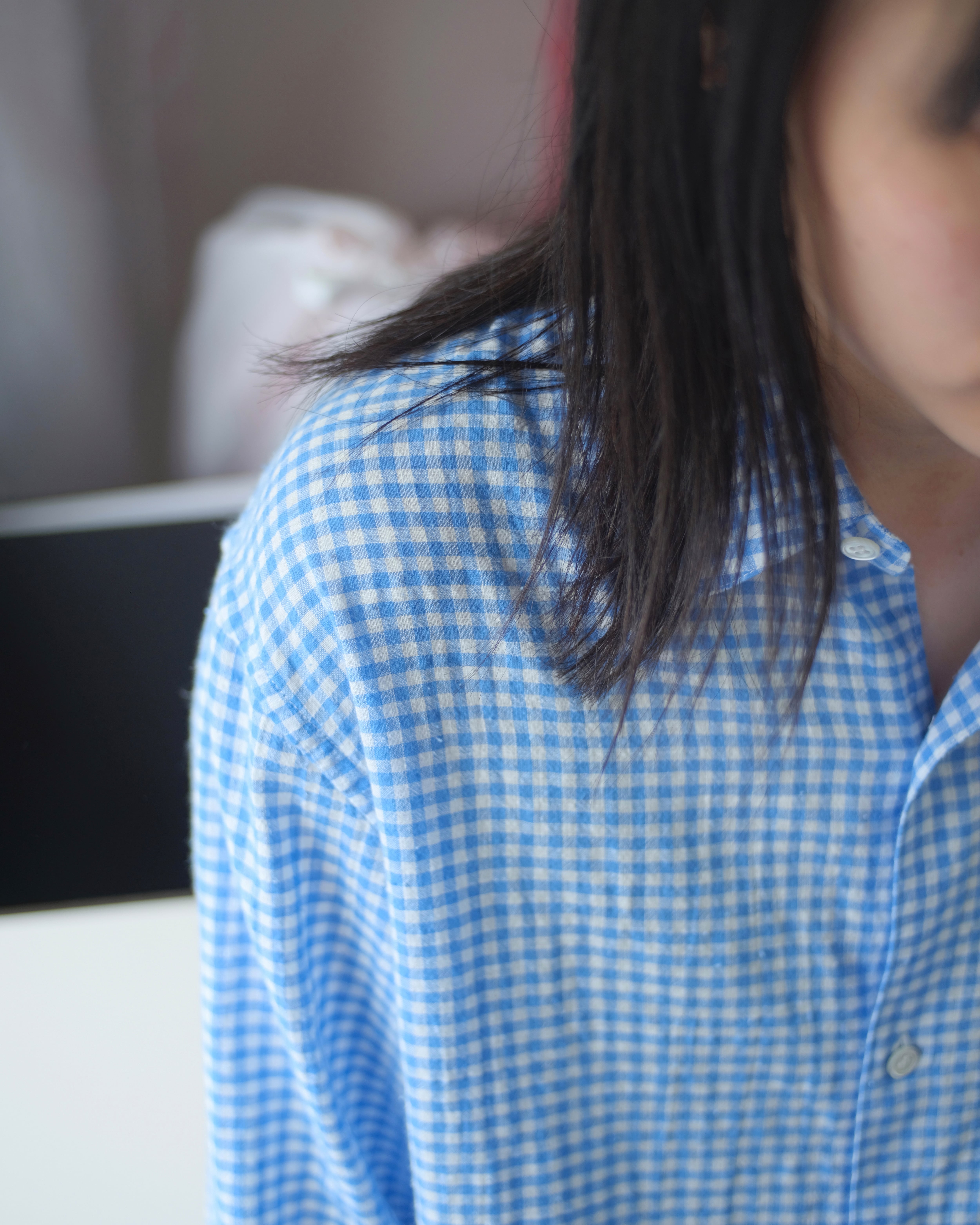 awasa / awasa regular collar check shirt (CHECK) | THE MODERN AGE