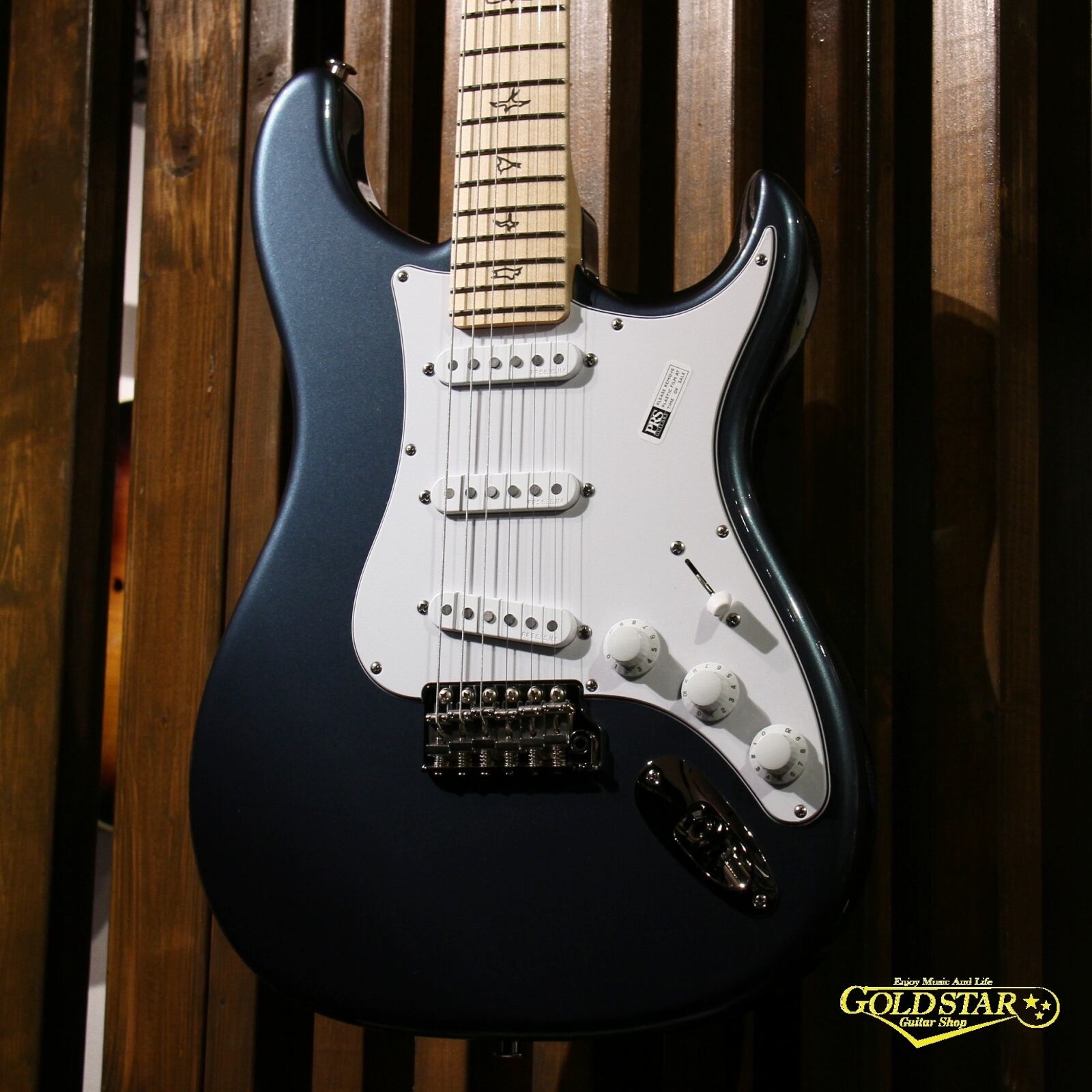 クールな濃紺カラー】PRS / Silver SKY Maple エレキギター ジョン 