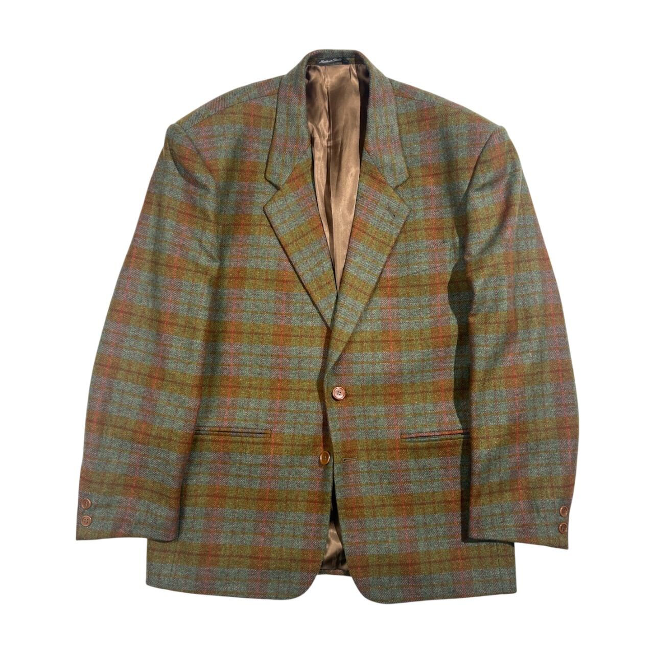 イタリア製 EXAMPLE BY MISSONI ミッソーニ チェック ウール 