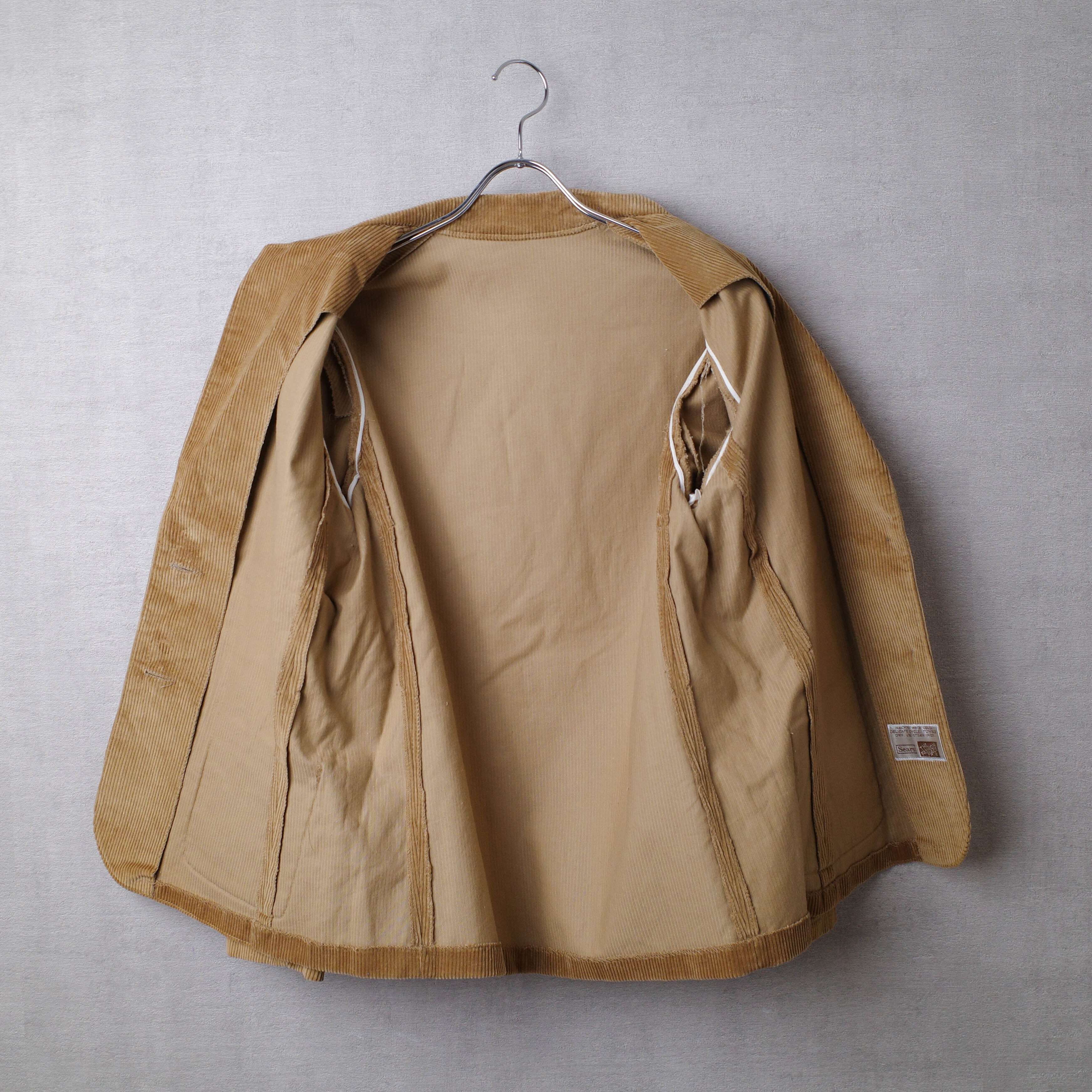 [USED] Sears	CORDUROY TAILORED JACKET