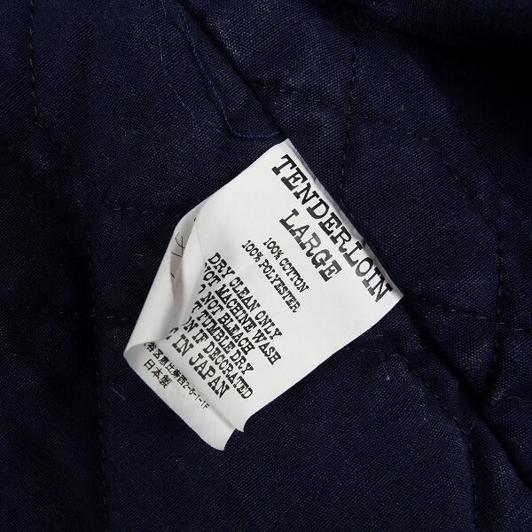 Size【L】 TENDERLOIN テンダーロイン ATX MA-1 ACID NAVY ジャケット