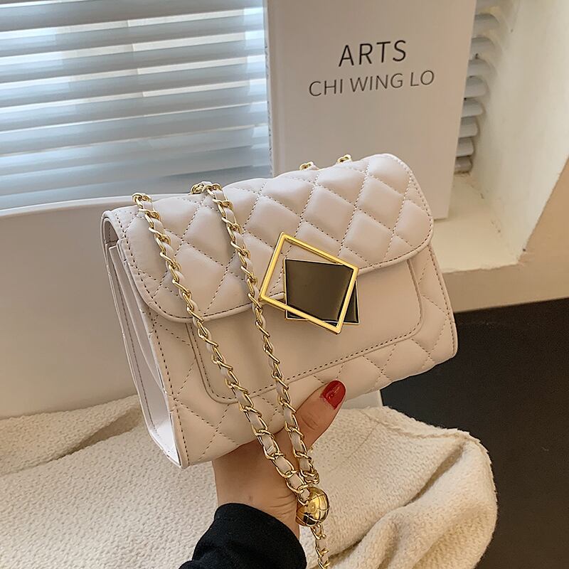 ミニサマーホワイトチェーン 夏物 メッセンジャーバッグ ミニバッグ Tiancai_Wing_Bag24634837944