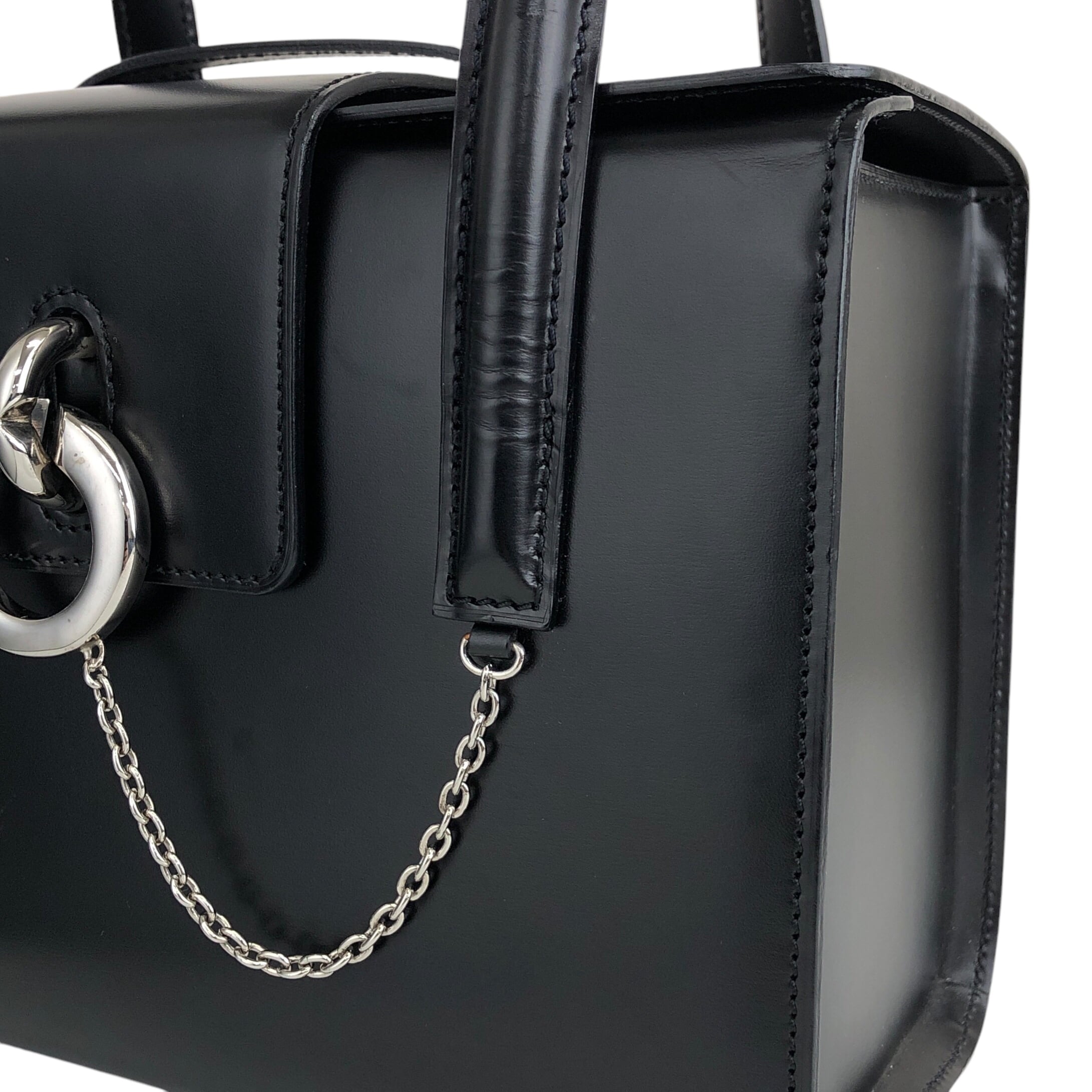 Cartier カルティエ ハンドバッグ ブラック パンテール チェーン