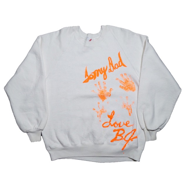 80's ~ vintage hand paint design sweat