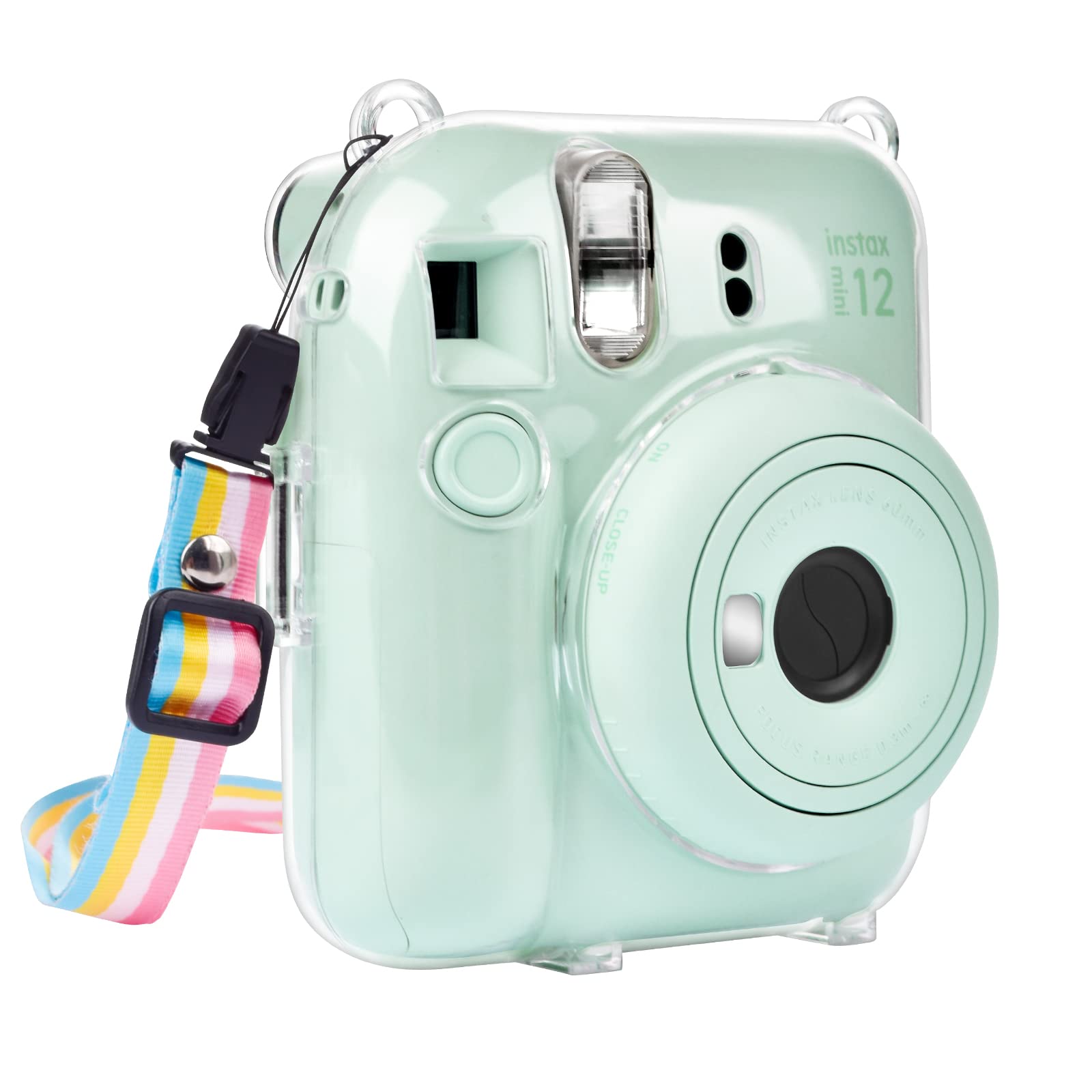 Minolta AUTOZOOMカメラレンズ 専用ケース付き kinokoo instax mini 12 カメラケース、Fujifilm チェキ INSTAX mini