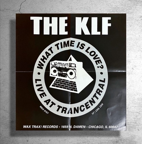 超レア品/1点のみ！バンド『THE KLF』1991年アメリカでのリリース告知ポスター