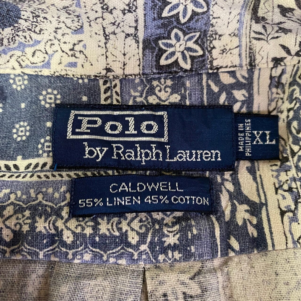 ビッグサイズ Ralph Lauren ラルフローレン CALDWELL リネン ×コットン