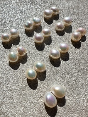baroque pearl pierce&earring