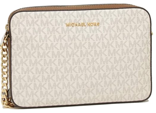 michael kors gold jet set crossbody