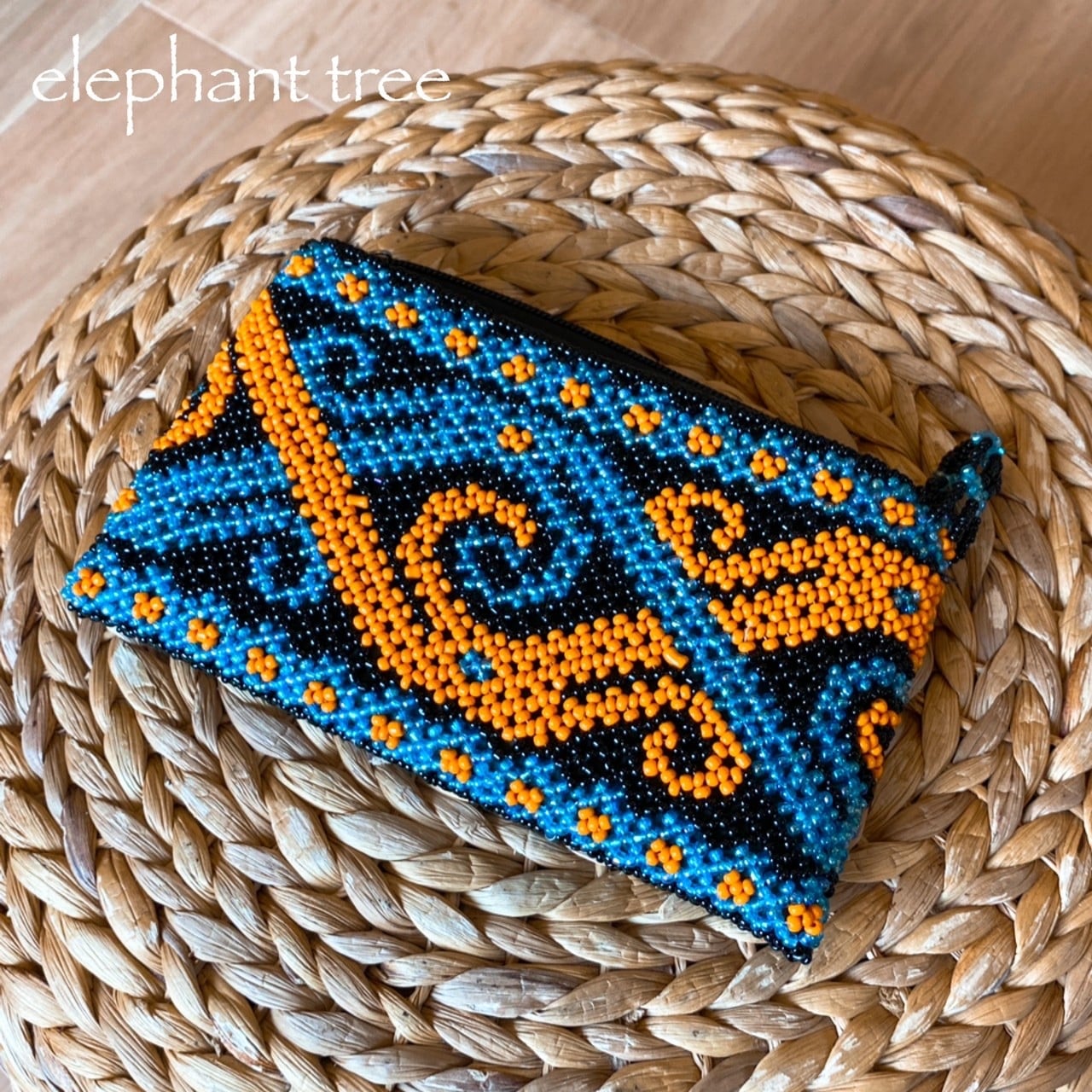 新品❤エスニック☆刺繍がオシャレなカゴバッグ❤アジアン