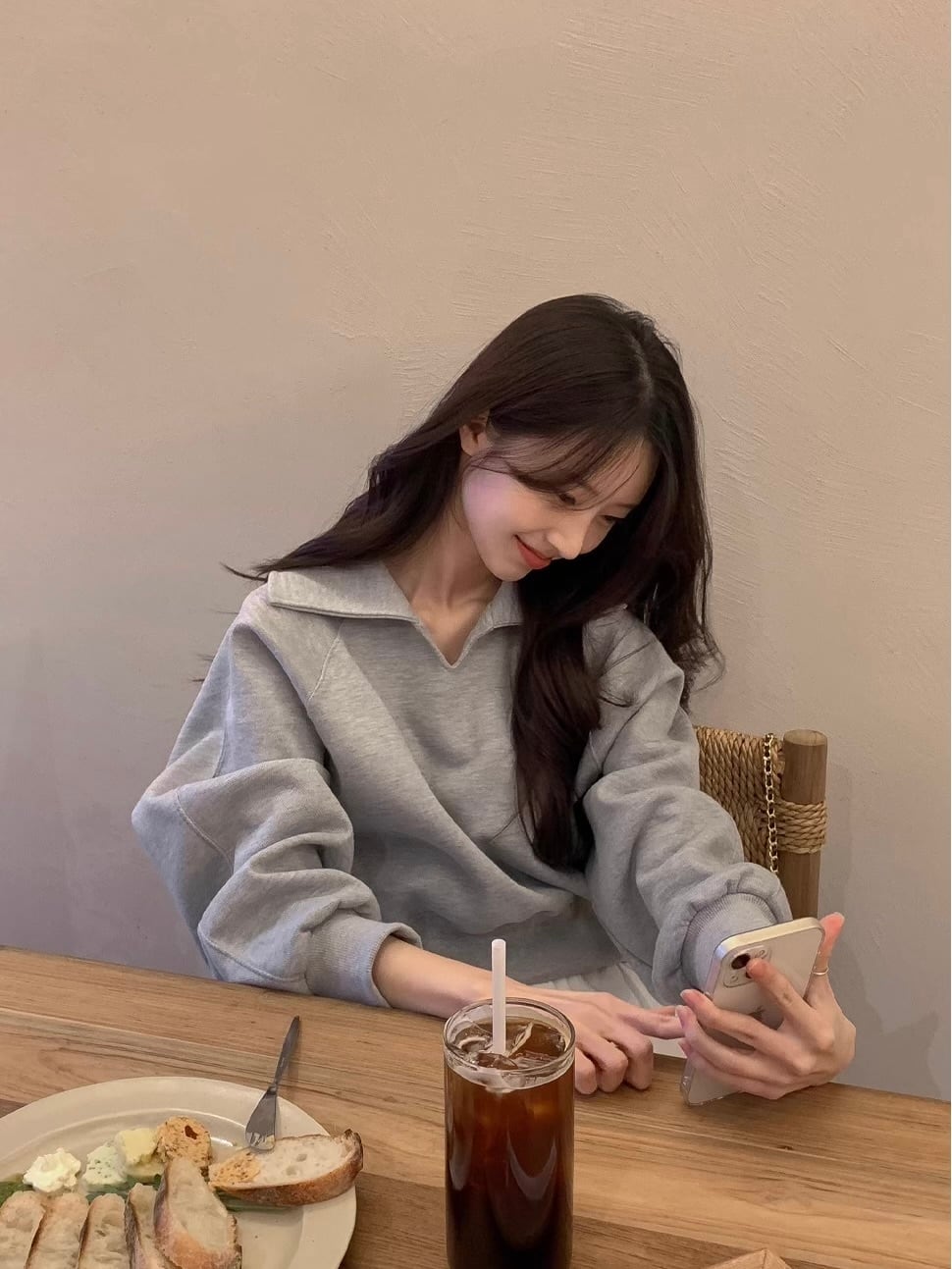 カジュアルポロスウェット.1341