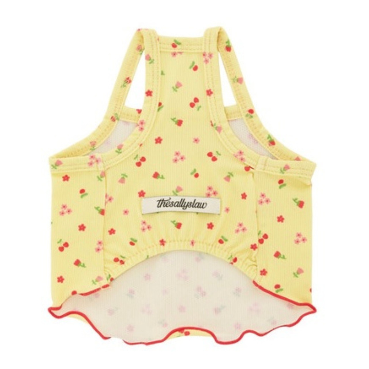 【予約】[ thesallyslaw ] Dewy Cooling Top｜Lemon Floral - 7