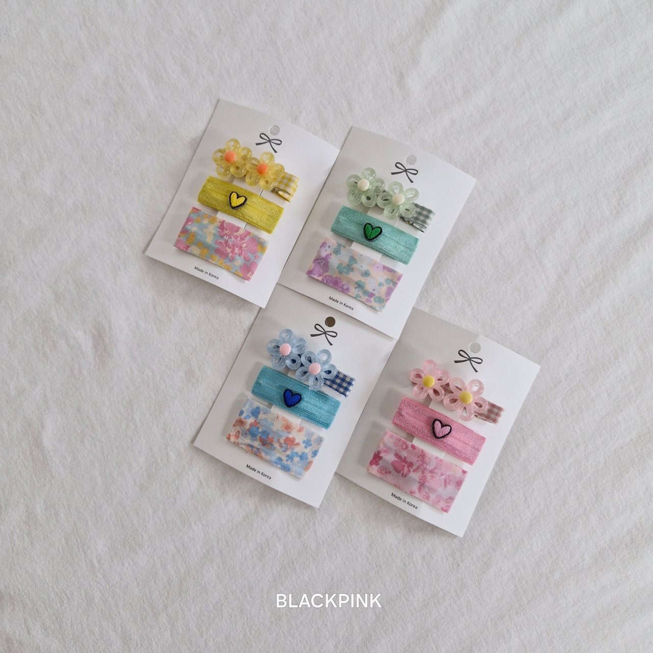 [BLACKPINK] Accessories) Tiffany 3-Piece Set-up / [블랙핑크] 악세)티파니3종세트