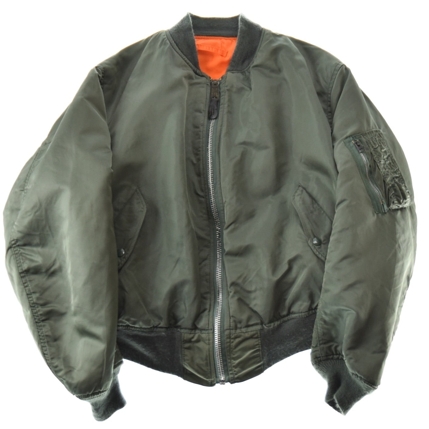 90s ALPHA INDUSTRIES MA-1 MADE IN USA - daterightstuff.com