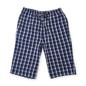 Polo by Ralph Lauren ラルフローレン チェック ハーフパンツ ショートパンツ M/ブルー系 メンズ