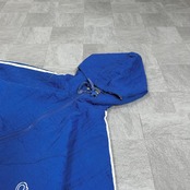 【希少】アディダス ナイロンジャケット 80s 銀タグ ロゴプリント 一点物