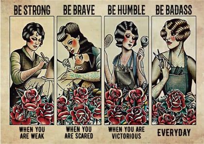 S】バーバーショップポスターYW-1 | 理容美容バーバー用品の通販