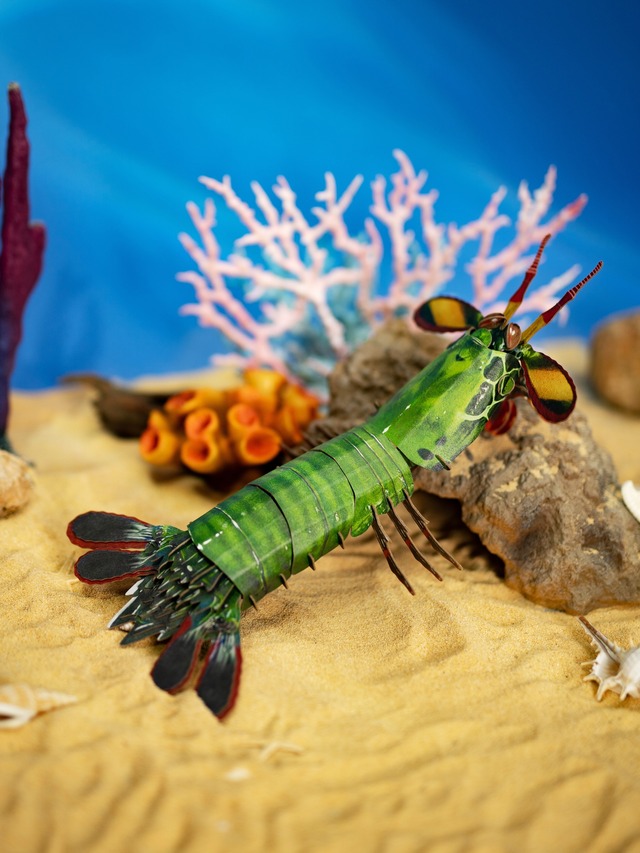 MAKEBUG　可動シリーズ-モンハナシャコ