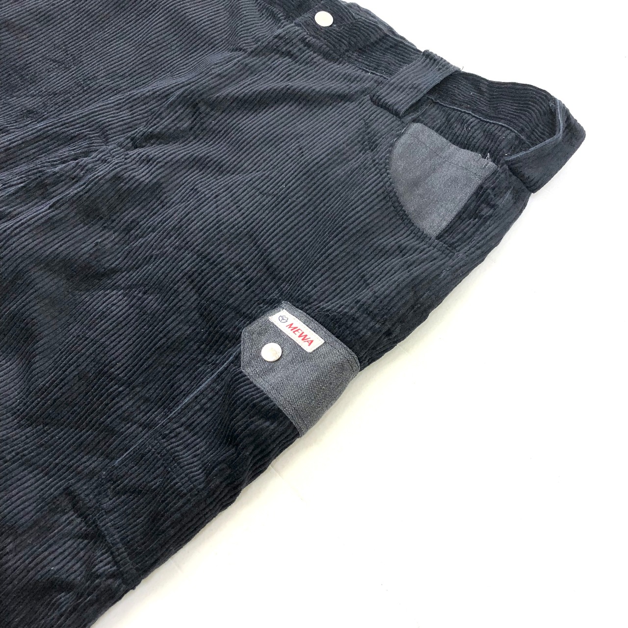 German work black corduroy ブラック コーデュロイ 太畝 ジャーマン 