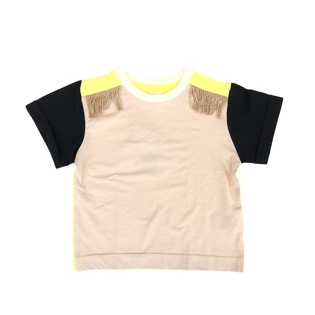 【22SS】ゾジオ(ZOZIO) Jockey T-shirts　lt.beige×lemon［M・L］Tシャツ