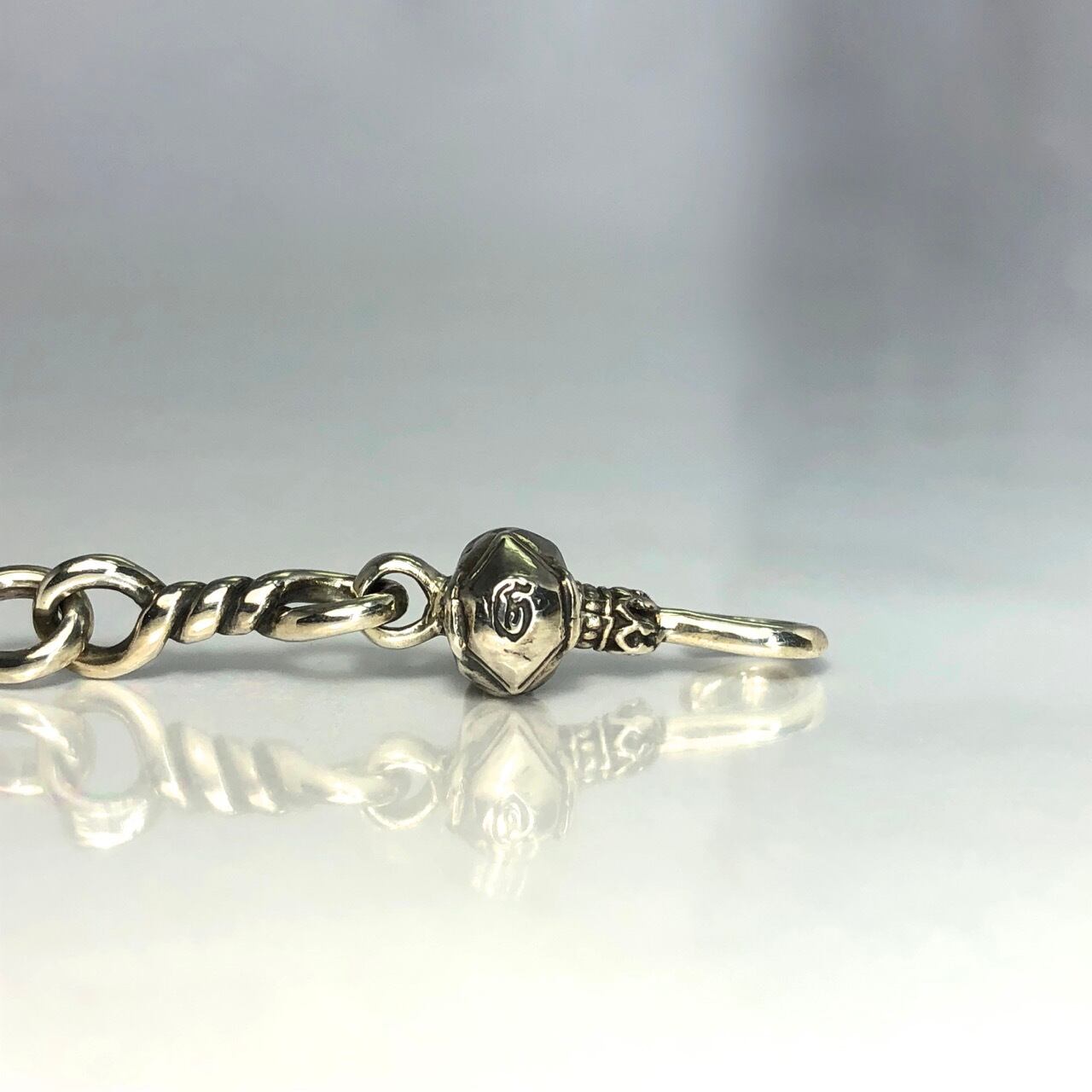 TWIST CHAIN BRACELET [SATAN BALL] / ツイストチェーンブレスレット