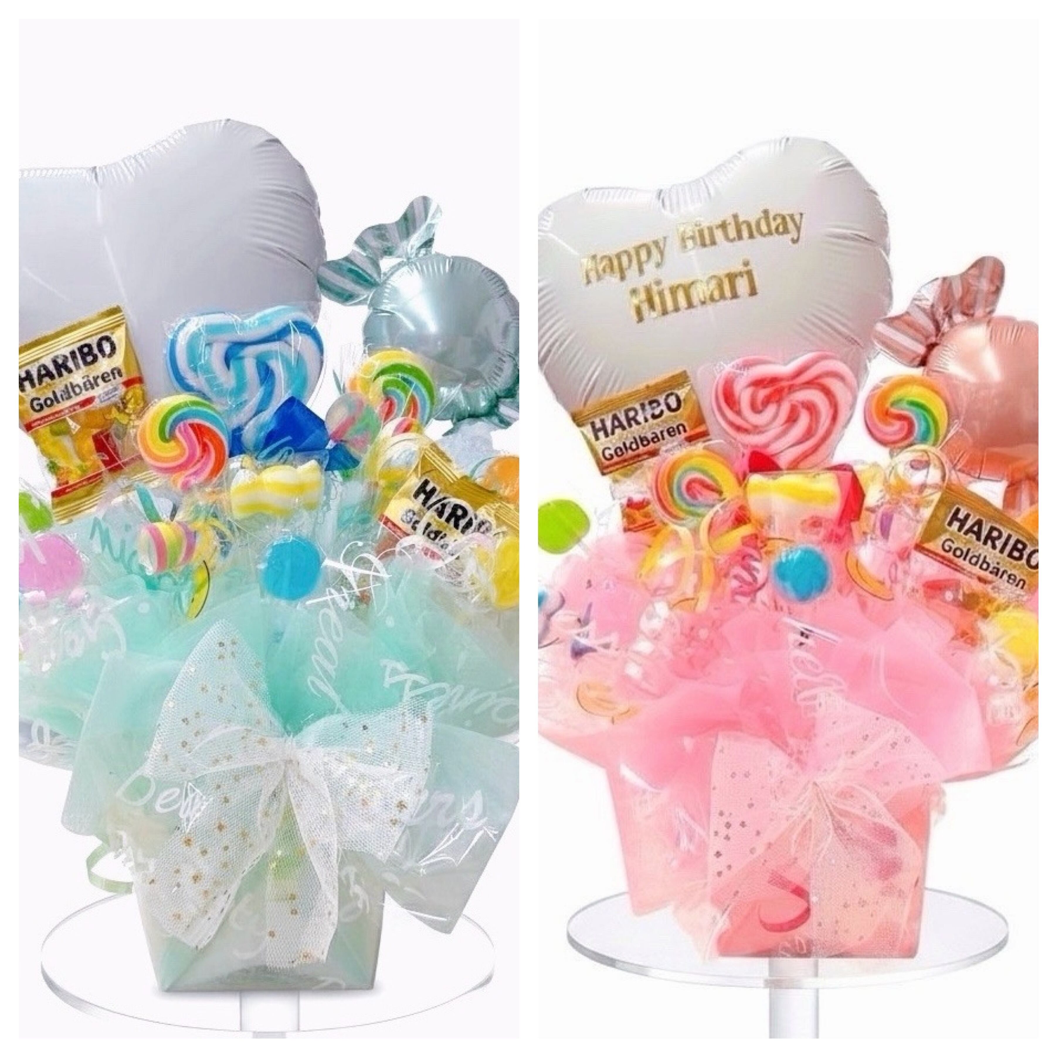 キャンディブーケ バルーンギフト 誕生日 お祝い【メッセージ無料】
