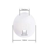 A-Focus イヤーピース SONY WI-SP500 対応 フィット感向上 装着感向上 フック型2ペア ＋ 軽型2ペア WI-SP500イヤホンカバー WI-SP500 イヤーチップ4ペアセット ホワイト S7W4