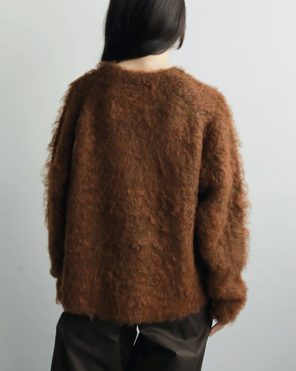anuke アンヌーク Brashed Knit Pullover 62520523 | ANERCA & L.I.V