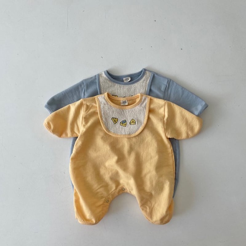 【BABY】秋新作 チーズロンパース