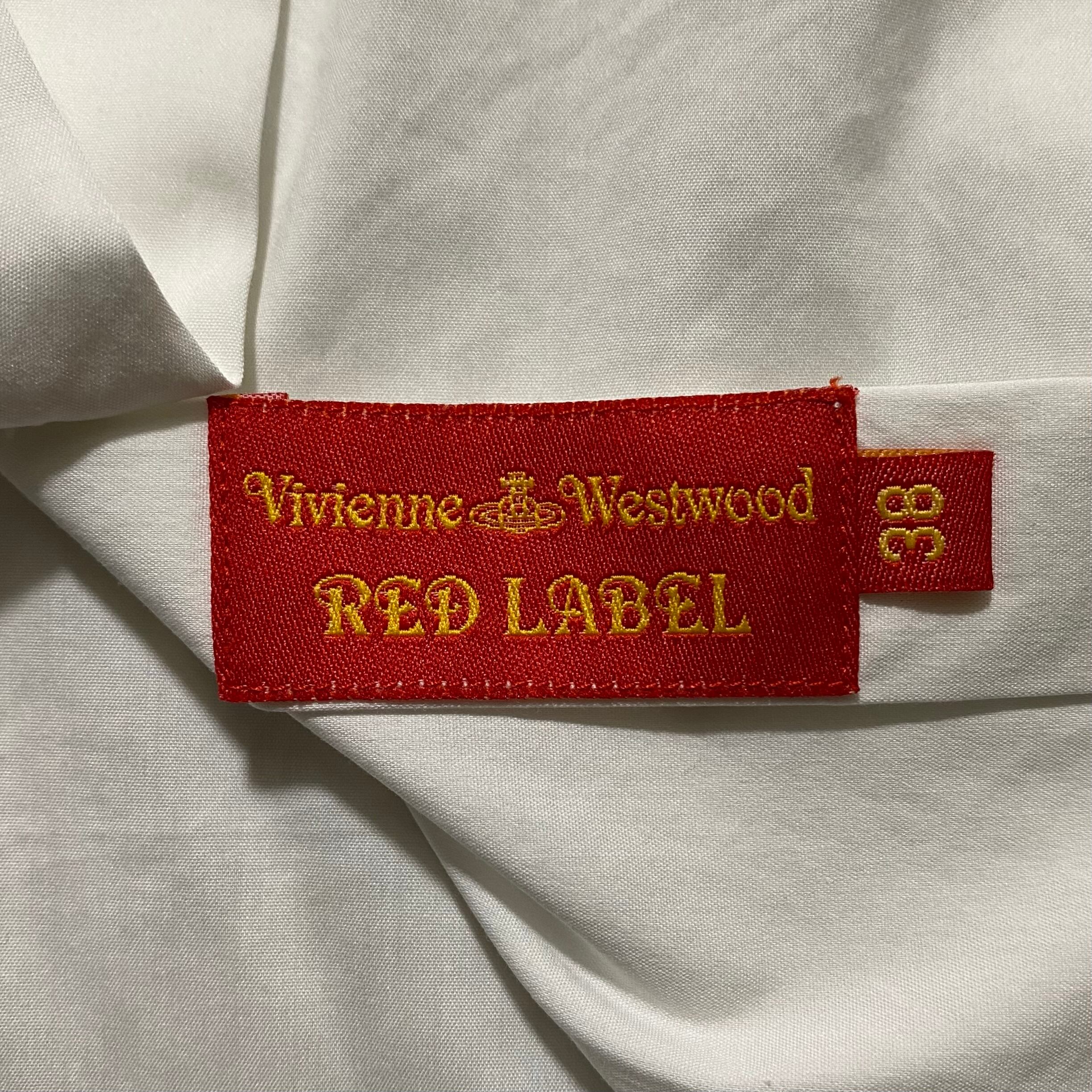VIVIENNE WESTWOOD RED LABEL “orb” embroidery white shirt | NOIR ONLINE