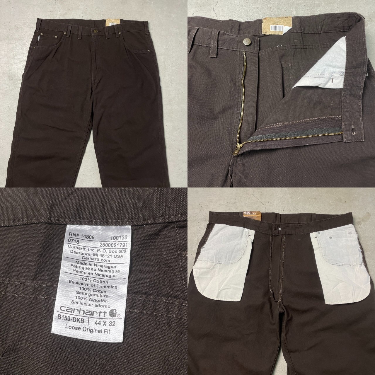 DEAD STOCK NOS Carhartt カーハート loose original fit ダック地 