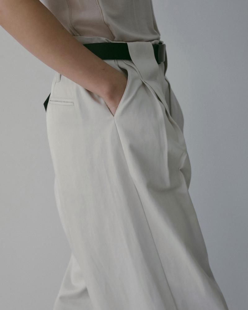 anuke アンヌーク Twill Loose Pants( IVY ) | ANERCA & L.I.V