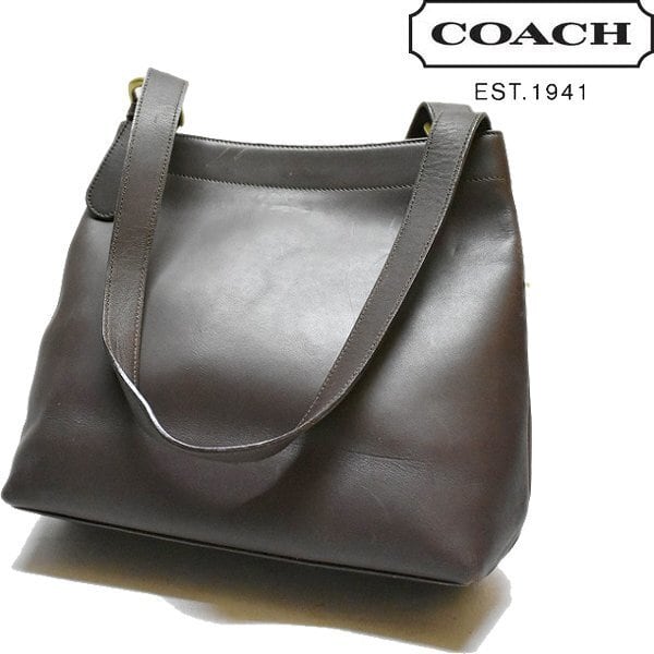 1点物 オールドコーチCOACH本革レザーバッグ古着メンズ