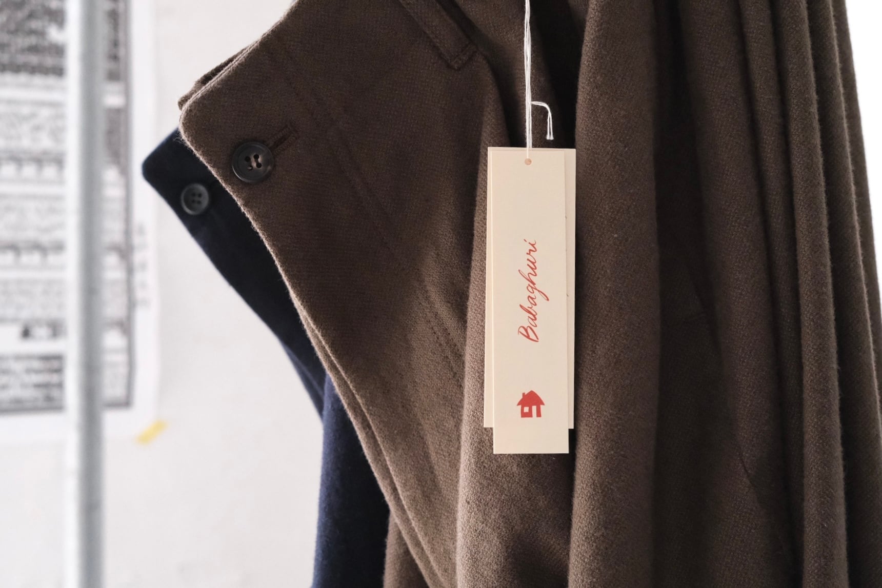 Babaghuri ( ババグーリ ) "高密度リネンコットン裏起毛のメンズパンツ" /  Jurgen Lehl ( ヨーガンレール )