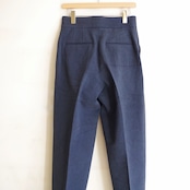 SINME タックパンツ ネイビー