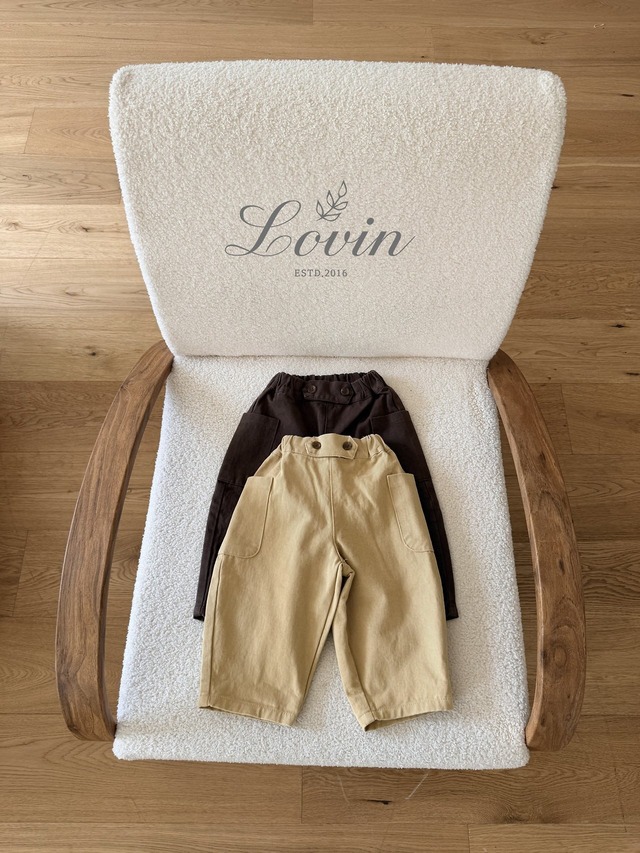 LOVIN［取寄］rooky button pants 26autumn