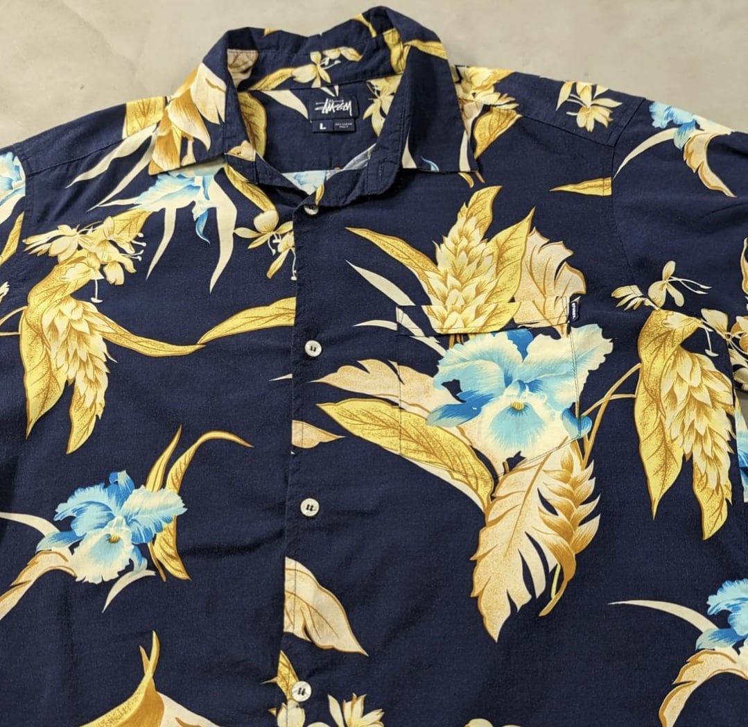 old stussy hawaiian shirt 小岩店 | What'z up