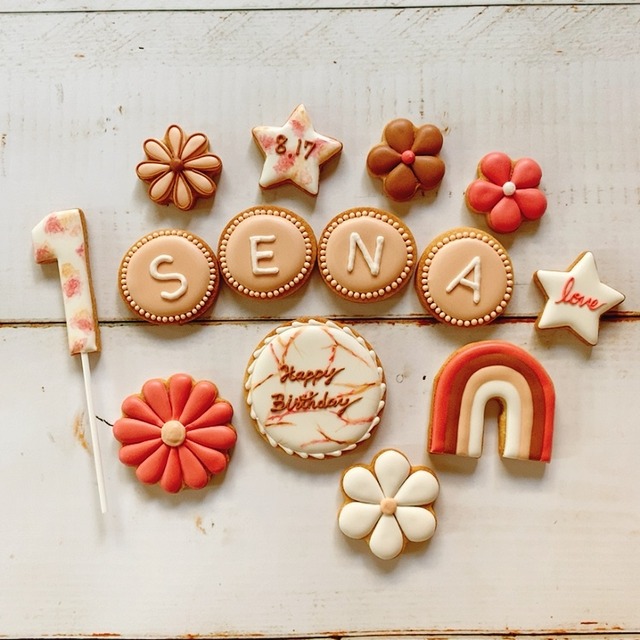 【誕生祝い】　オーダークッキー
