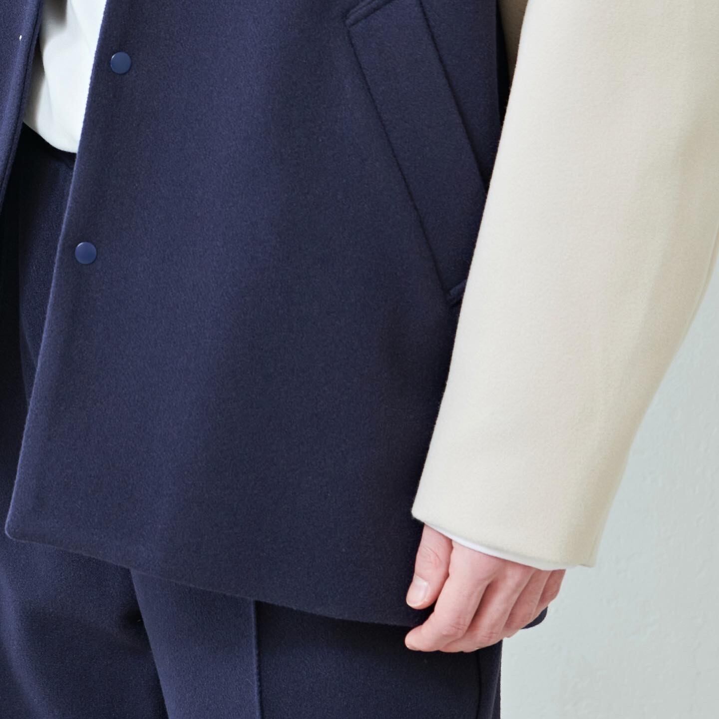 KELEN】 NO COLLAR EGG JACKET “RIOT” ケレン ノーカラーエッグ