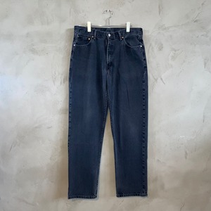 00's Levi's 550 Black denim / リーバイス ブラックデニム 古着 古着屋 used