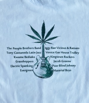 Used S T-shirt -Marijuana-