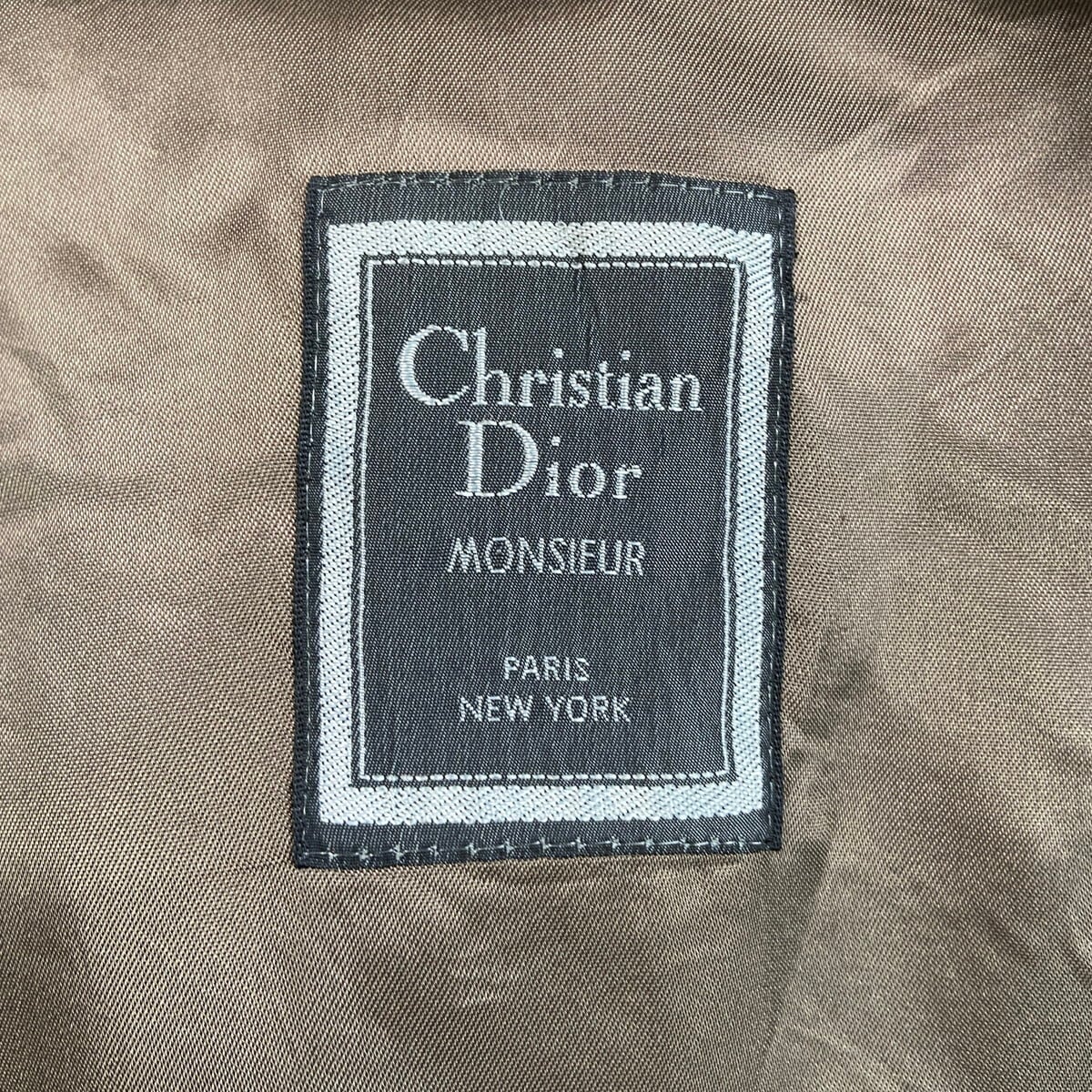 80年代 Christiam Dior クリスチャンディオール トレンチコート メンズ