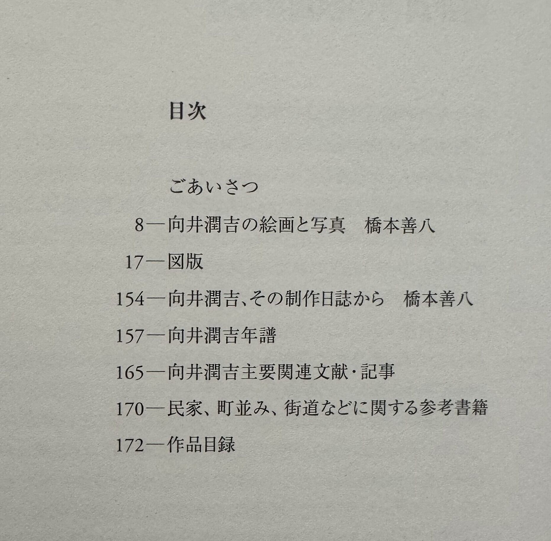 図録】向井潤吉の絵画と写真 絵画が語る風景、レンズが見た景色