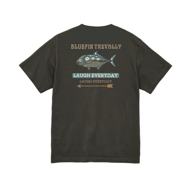 [Tshirt] bluefin  trevally black