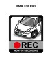 外車 BMW 318 E90 ボディ25色設定 ドラレコRECステッカー