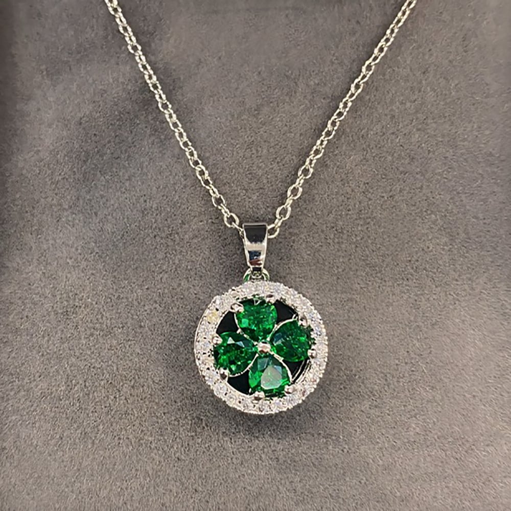 【ACC009】クローバーネックレス型・手動式クォンタム次元ジェネレーター