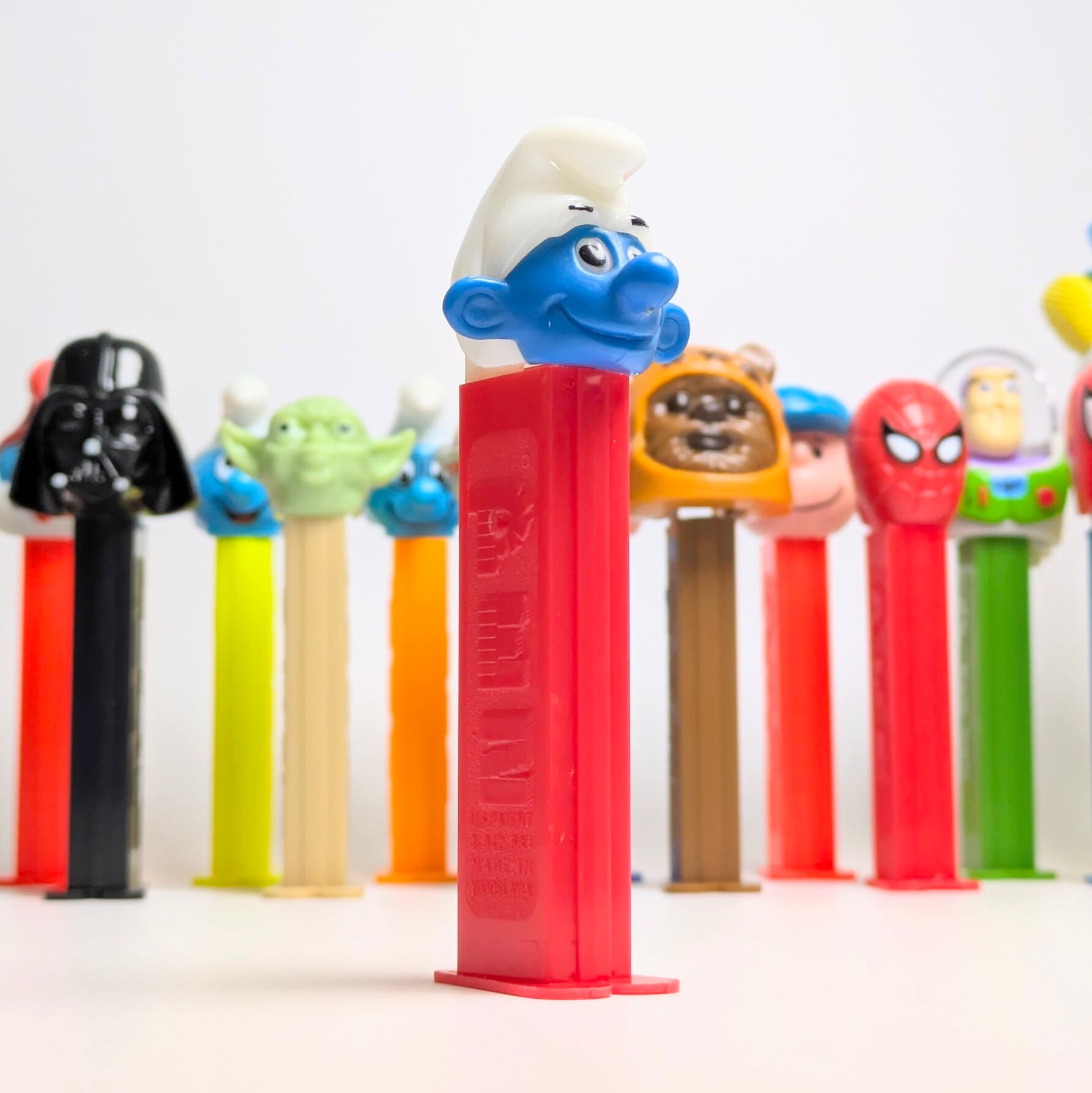 ☆ VINTAGE1986 ☆【 SMURF ( スマーフ ) 】PEZ / ペッツ 『 スマーフ