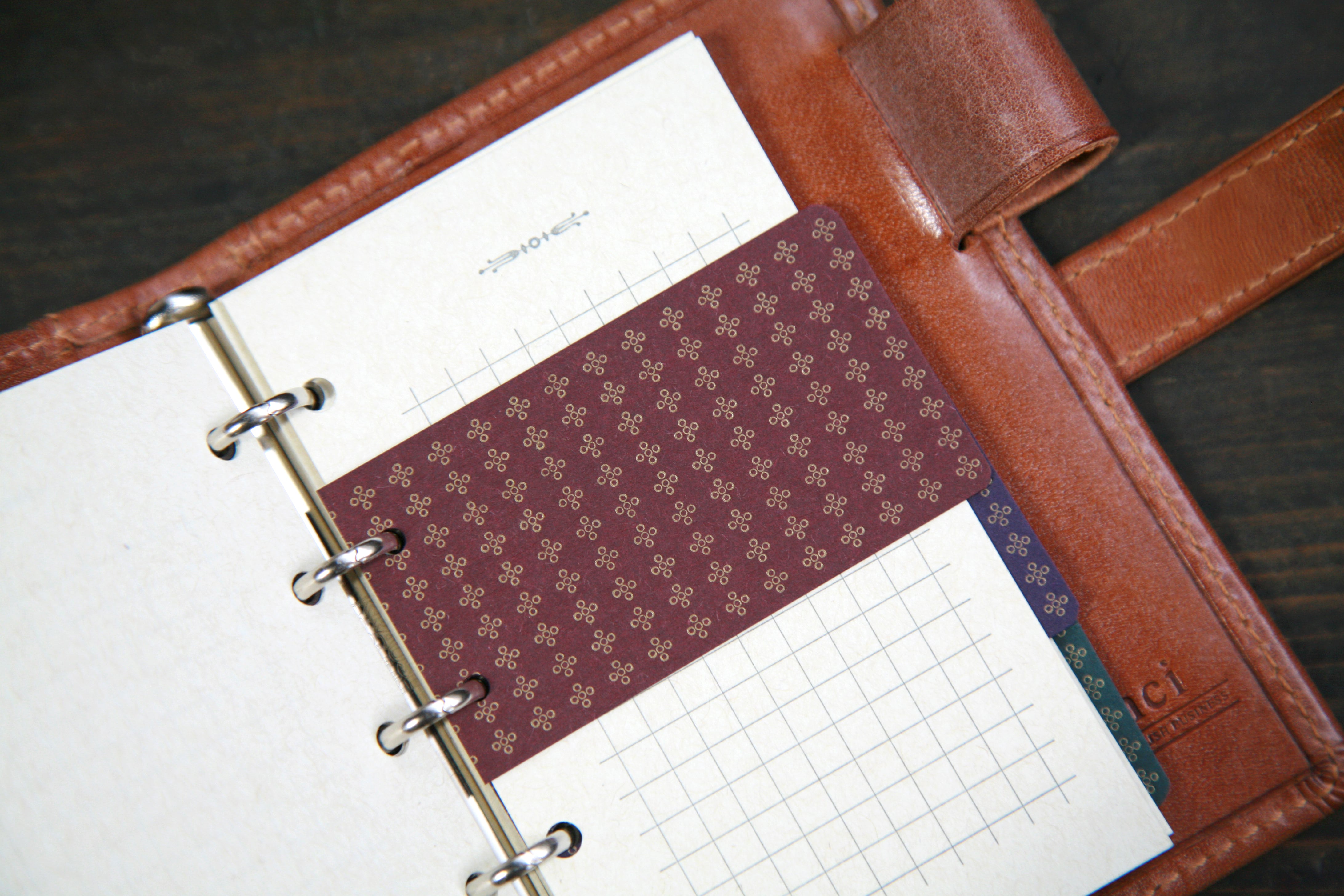 LETTER PRESS INDEX (MICRO5） 〔retro pattern series〕 | 廣運舘活版所